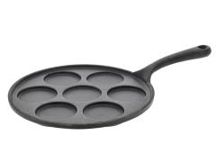 HOLM Plättpanna till 7 st. 23,5 cm Svart Gjutjärn