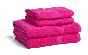 Lord Nelson Frotte Fair Trade Cerise 70x130